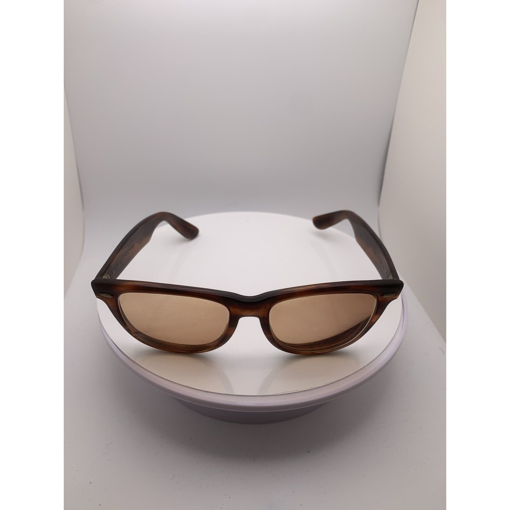 Ray-Ban Wayfarer II Vintage Sunglasses B&l Bausch & Lomb USA Tortoise Shell 80s